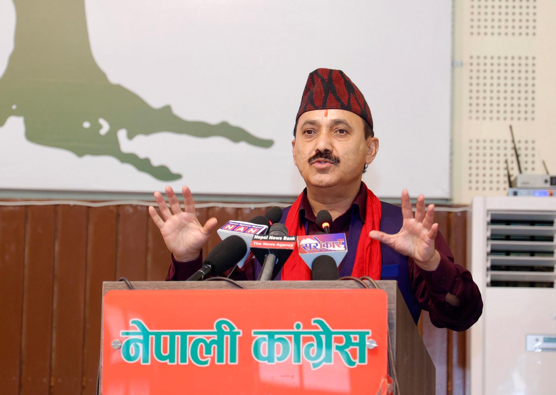 देउवा पक्षले आयोगको निर्णय आत्मसात् गर्ने विश्वास छ- विश्वप्रकाश शर्मा