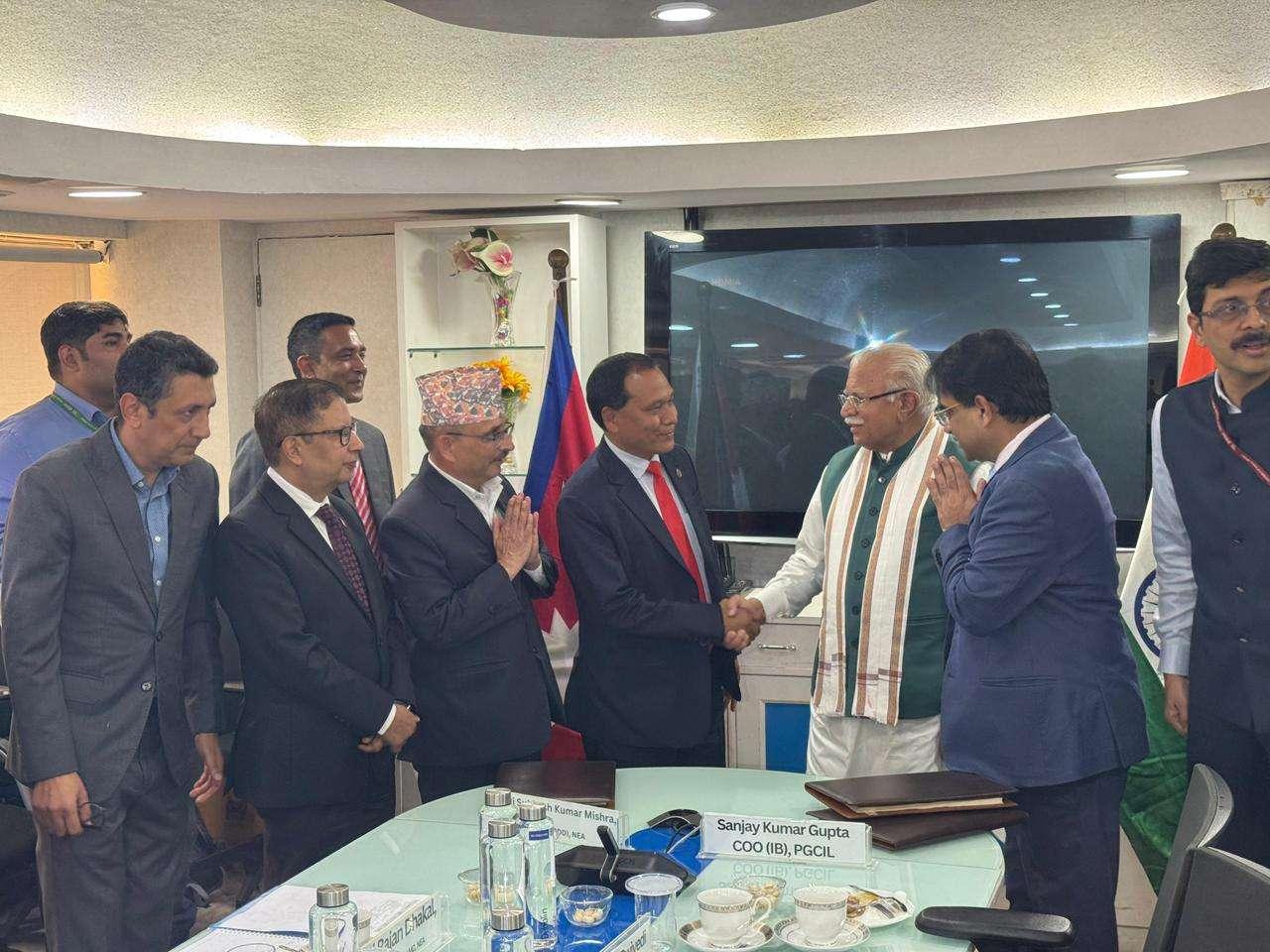 नेपाल–भारतबीच ऊर्जासहकार्यबारे मन्त्रीस्तरीय भेटवार्ता सम्पन्न