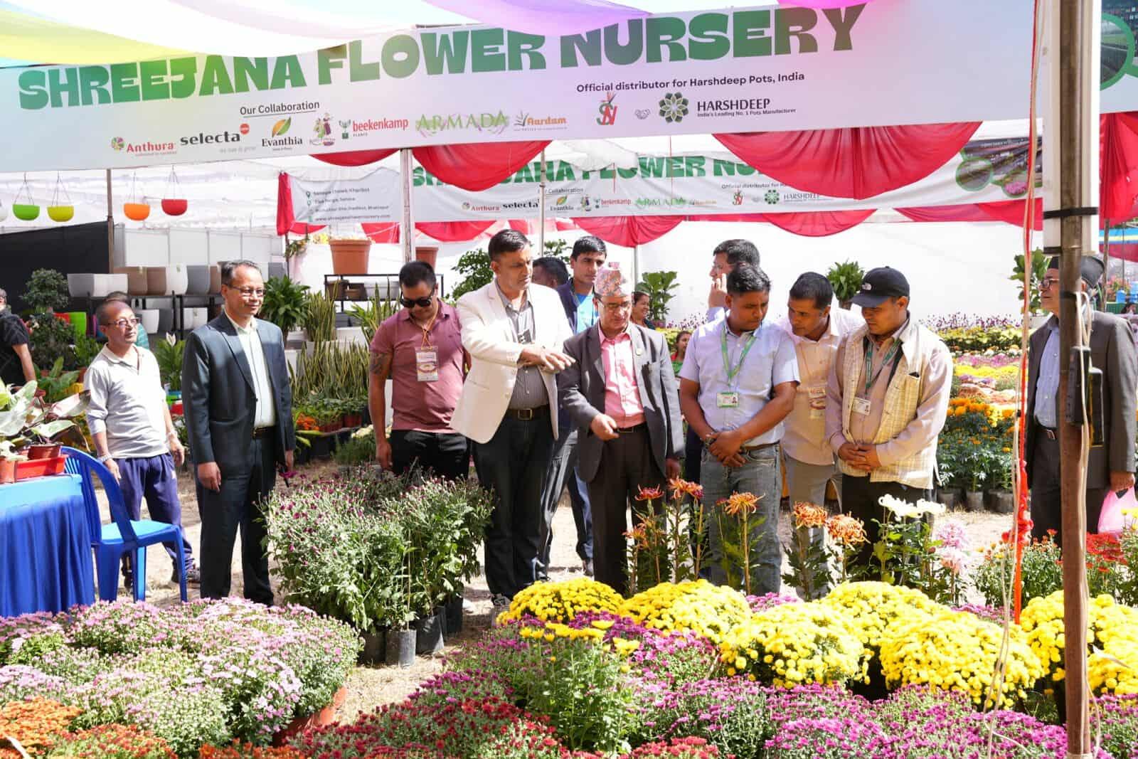 पुष्प मेलाको चौथो दिन : ३४ हजारले अवलोकन गर्दा एक करोड तीन लाखको कारोबार
