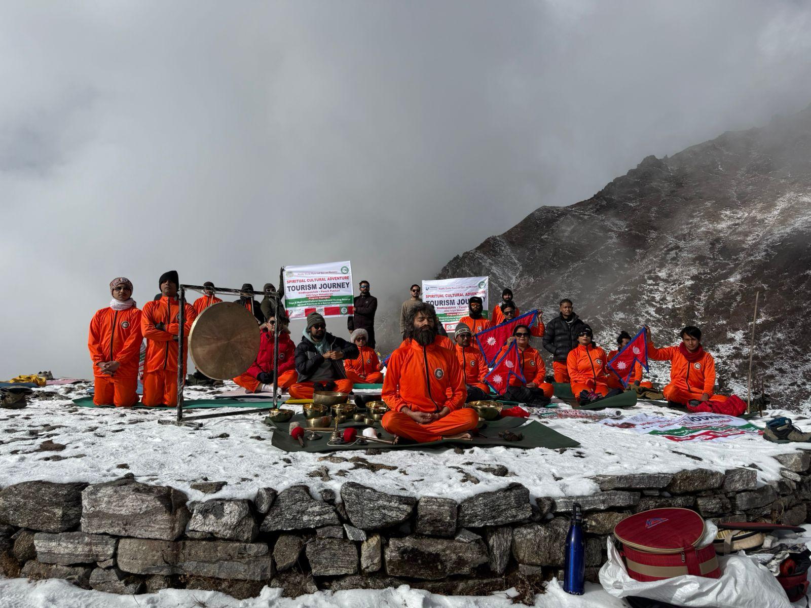 पाँच पोखरीमा महाशिवरात्रि विशेष योग–साउन्ड हिलिङ्ग तथा सांस्कृतिक साधना भव्य रूपमा सम्पन्न