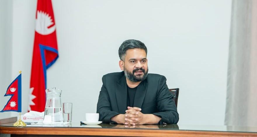 राजदूतहरूसँग प्रधानमन्त्री बालेन्द्र साहको सामूहिक छलफल