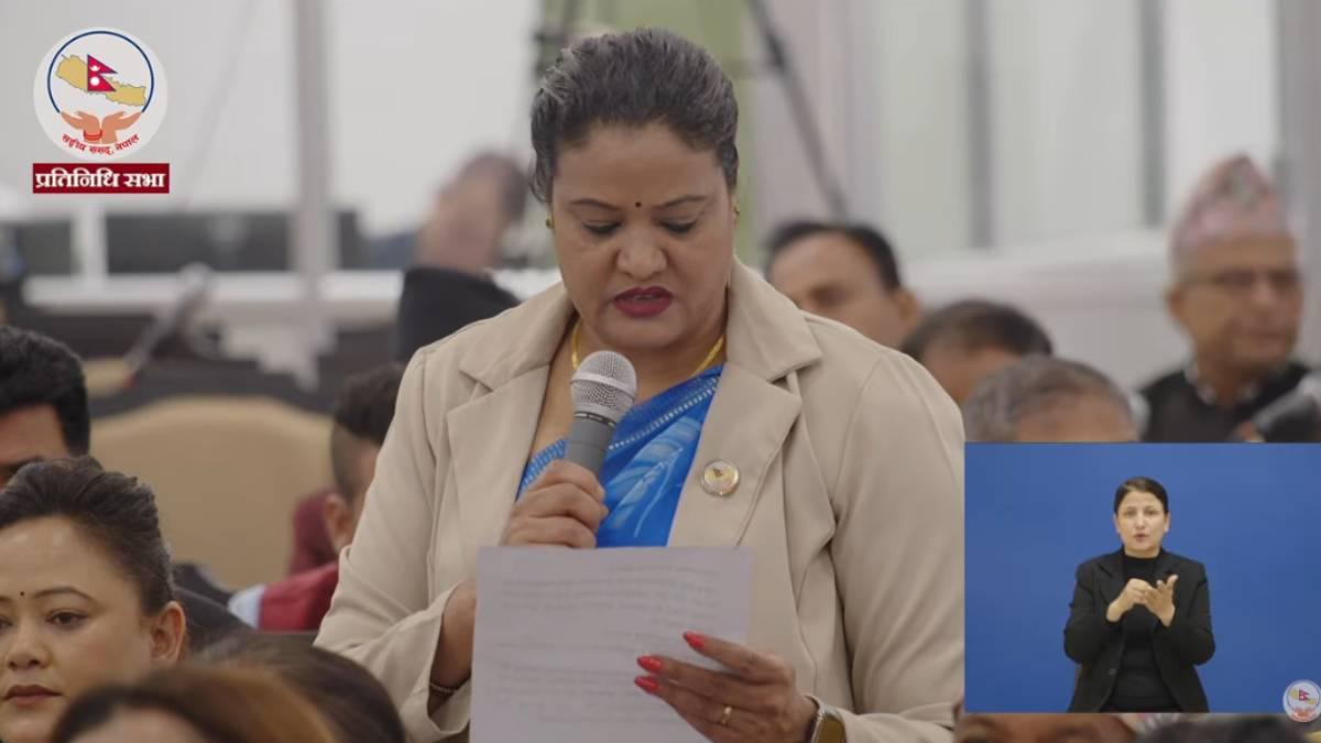 जेनजी सहिदको सम्मानमा संसद् भवन अगाडि सालिक निर्माण गर्न सांसदको माग